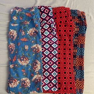 4 NEW pairs of LuLaRoe Leggings!